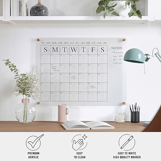 Martha Stewart Wall Calendar With Notes