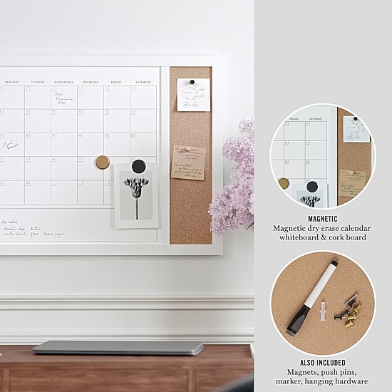 Martha Stewart 24x18 Wall Calendar/Cork Board