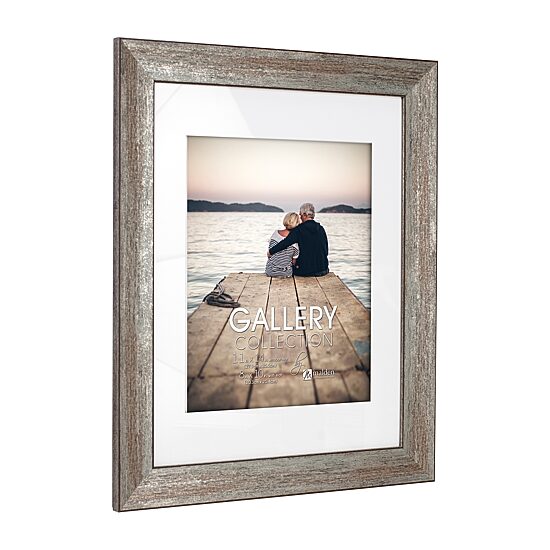 Malden 8x10 & 11x14 Silver Bronze Wall Frame