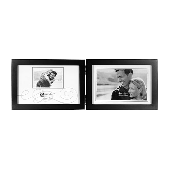 Malden 4"X6" Double Horizontal Concepts Black Tabletop Frame