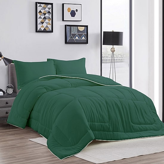 St. James Home All Season Satin Midweight Comforter Set