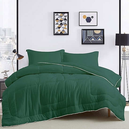 St. James Home All Season Satin Midweight Comforter Set