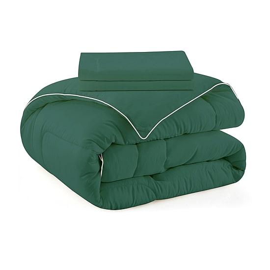 St. James Home All Season Satin Midweight Comforter Set