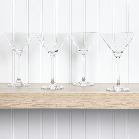 Martha Stewart 4-pc. Martini Glass