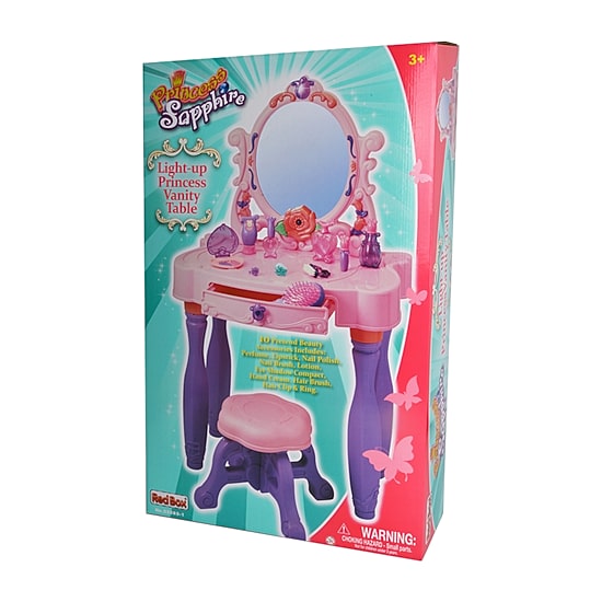 Red Box Light Up Princess Vanity Table - JCPenney