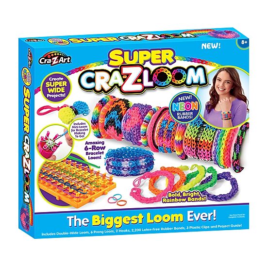 Cra-Z-Art Diy Bracelet Loom Kit Craft Kit