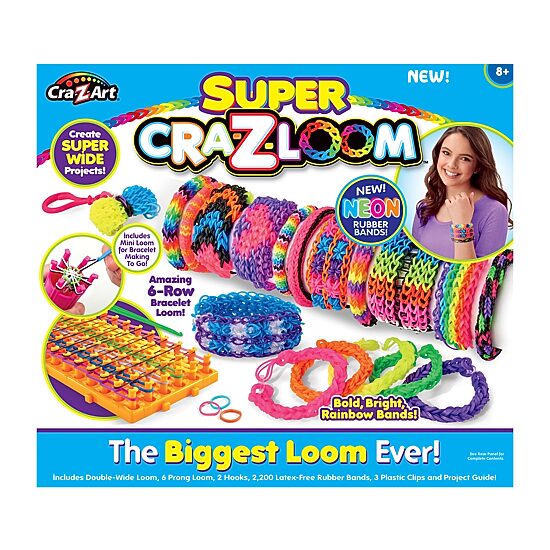 Cra-Z-Art Diy Bracelet Loom Kit Craft Kit