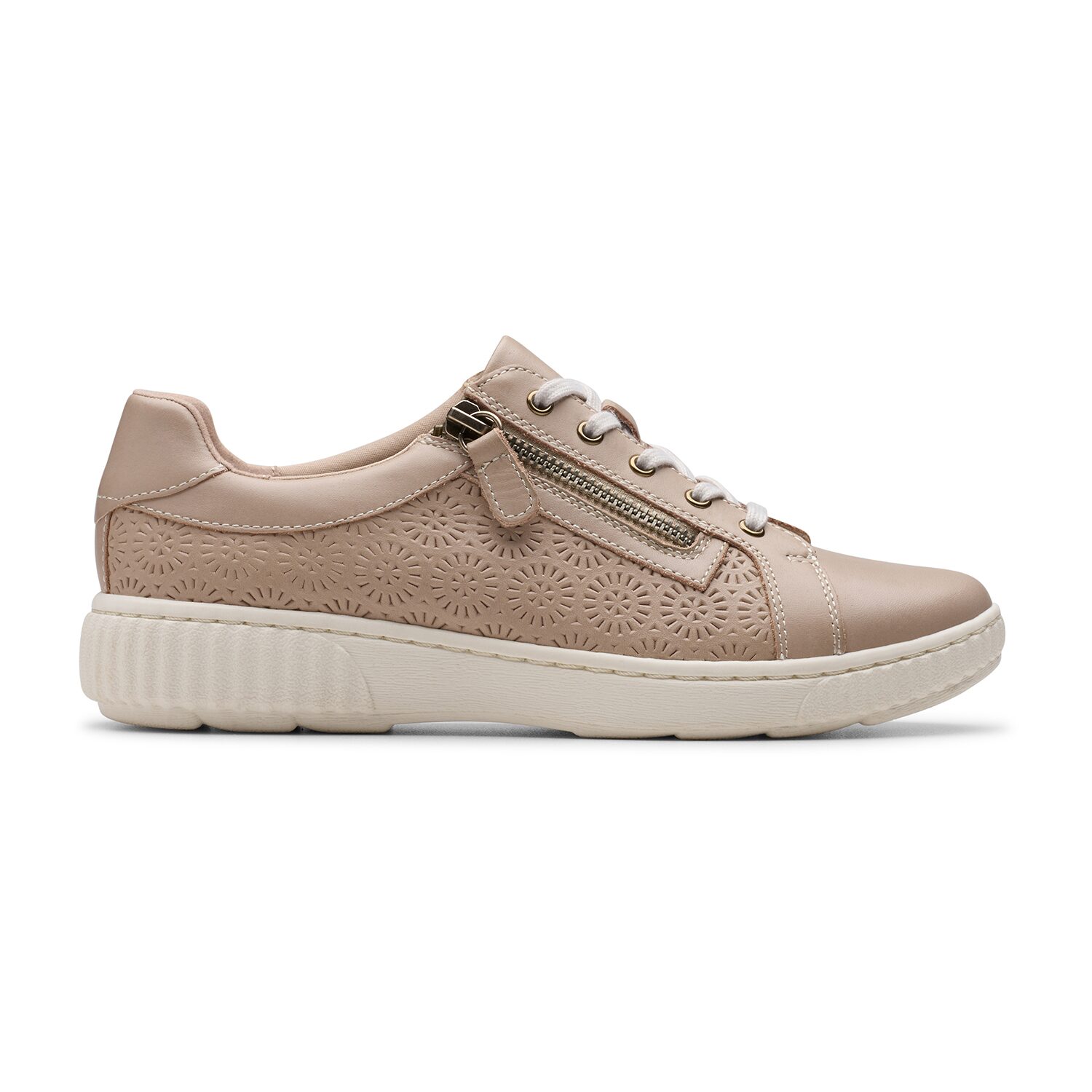 Clarks Caroline Rio Womens Round Slip-On Shoe