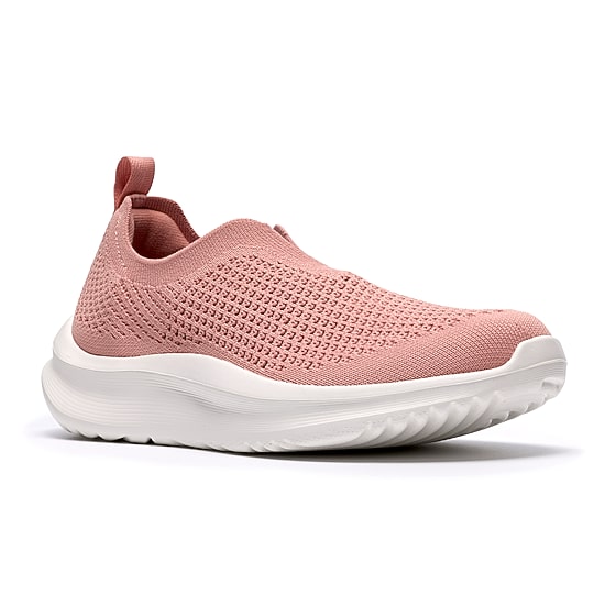 Clarks Solevana Knit Cloudsteppers Womens Round Closed Toe Slip-On Shoe