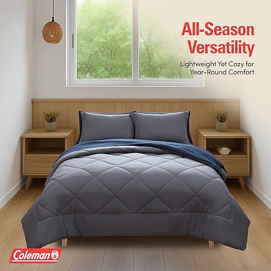 Coleman Reversible All Season Comforter Set