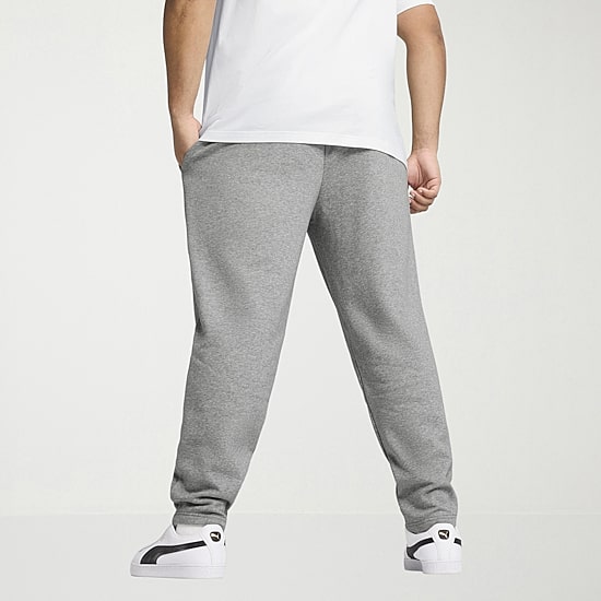 PUMA Sweatpants Essential Mens Drawstring Waist Tapered Regular Fit Fleece Sweatpant