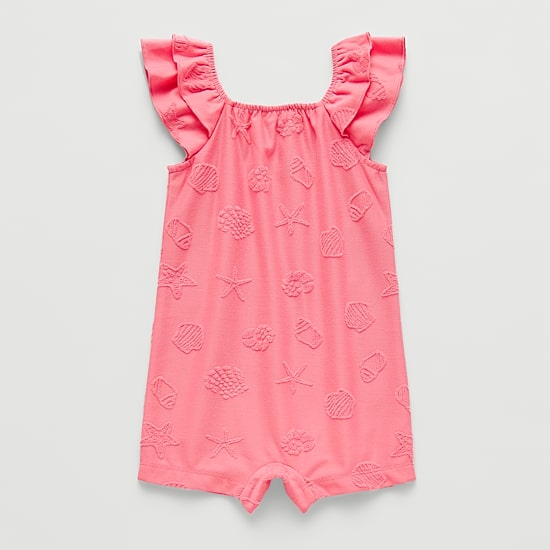 Okie Dokie Baby Girls Sleeveless Romper