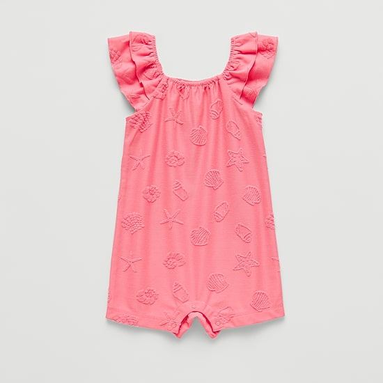 Okie Dokie Baby Girls Sleeveless Romper