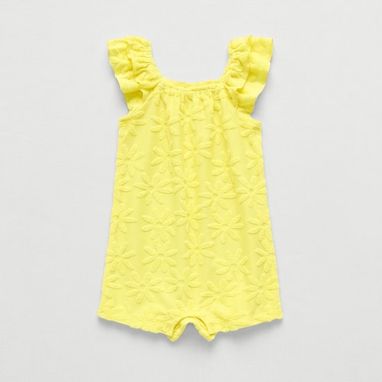 Okie Dokie Baby Girls Sleeveless Romper