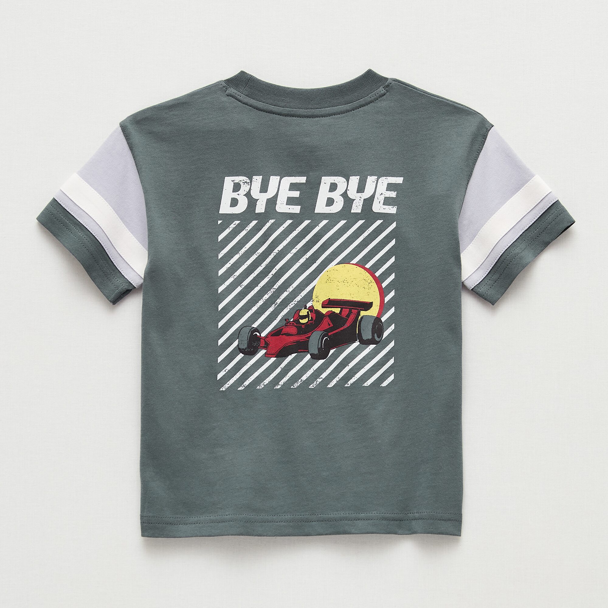 Okie Dokie Toddler & Little Boys Round Neck Short Sleeve Relaxed Fit Graphic T-Shirt