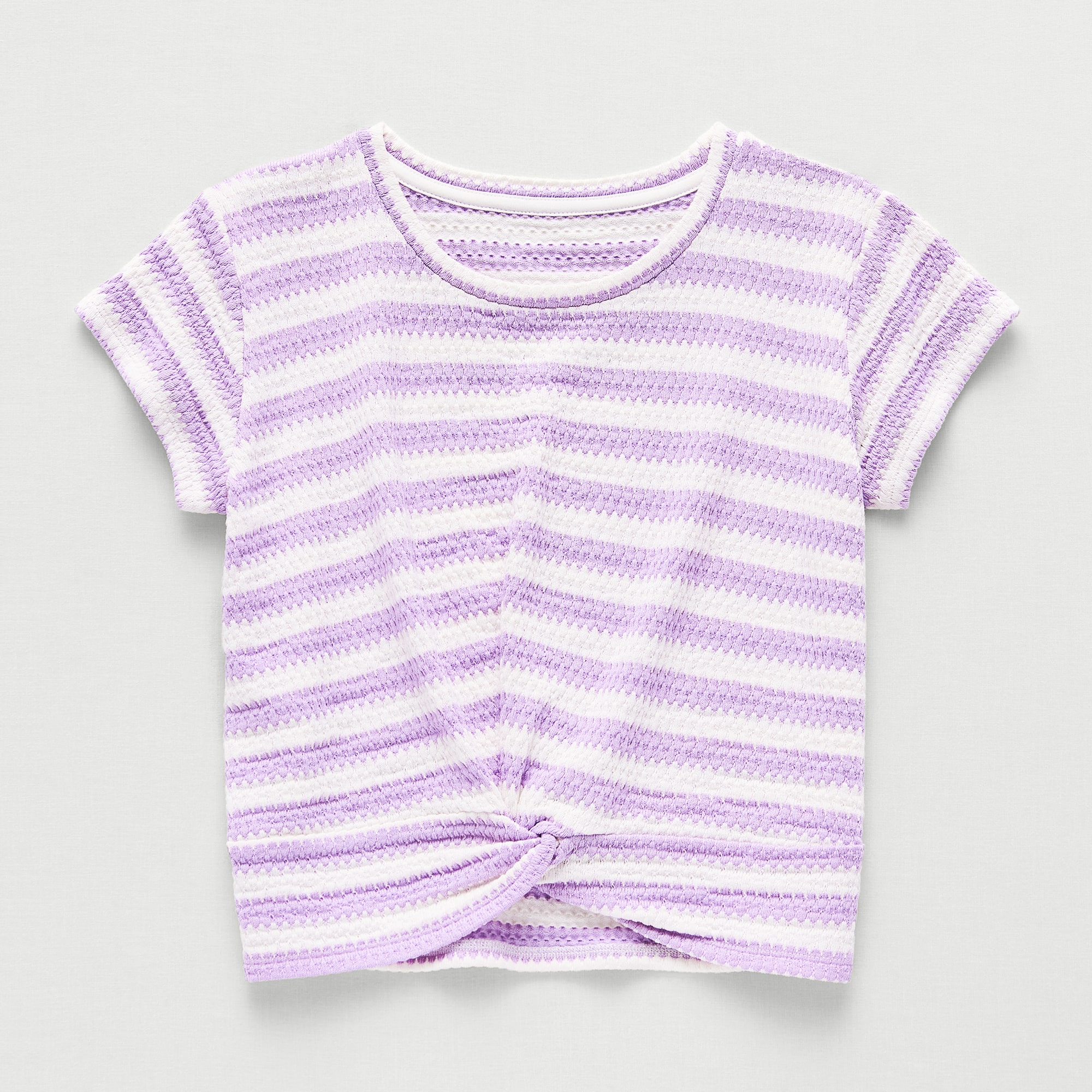 Thereabouts Little & Big Kid Girls Crew Neck Short Sleeve T-Shirt