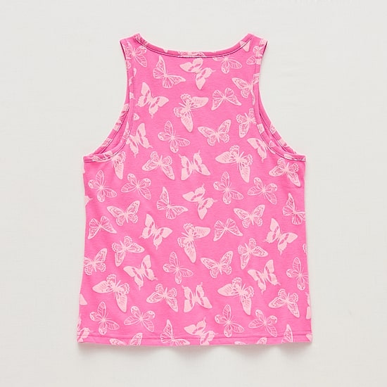 Thereabouts Little & Big Kid Girls Crew Neck Sleeveless Tank Top