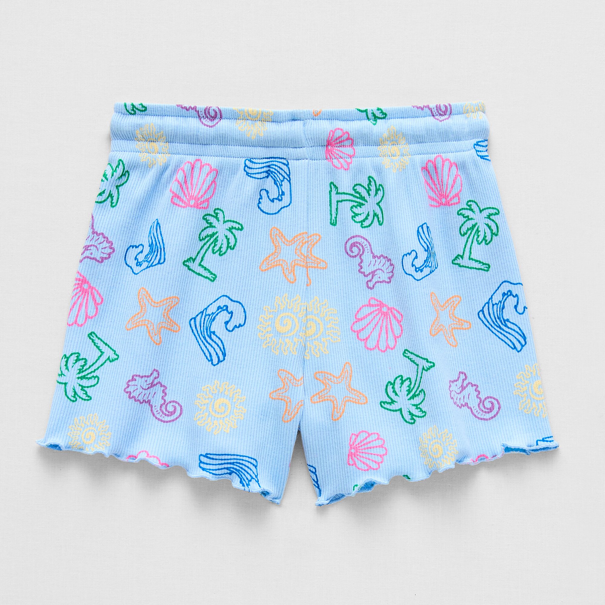 Thereabouts Little Girls Mid Rise Pull-On Short