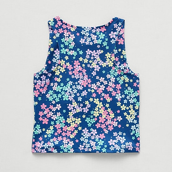 Xersion Little & Big Kid Girls Long Line Bra Tank