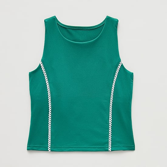 Xersion Little & Big Kid Girls Long Line Bra Tank