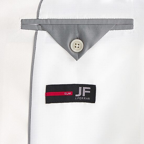 J. Ferrar Evening Edition Shine Mens Slim Fit Tuxedo Jacket