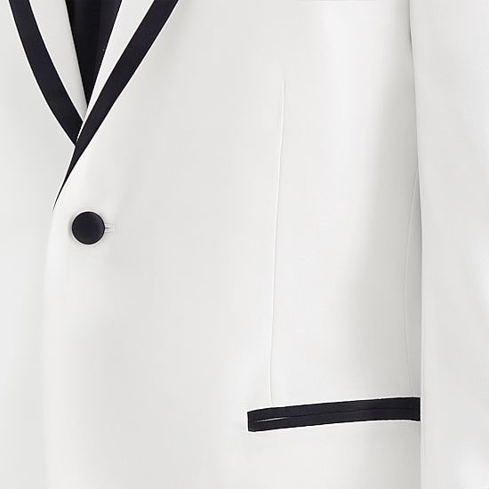 J. Ferrar Evening Edition Shine Mens Slim Fit Tuxedo Jacket