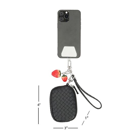 Mundi Rfid Strawberry Connect And Go Wristlet