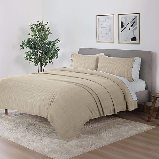 Vellux Supersoft Knit Striped Malmo Striped Blanket