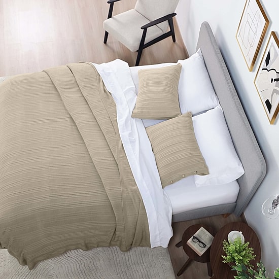 Vellux Supersoft Knit Striped Malmo Striped Blanket