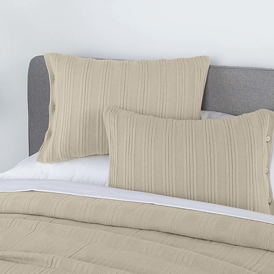Vellux Supersoft Knit Striped Malmo Striped Blanket