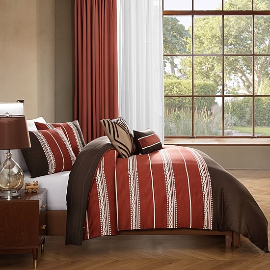 Bebejan Terra Spice 5-pc. Midweight REVERSIBLE Comforter Set