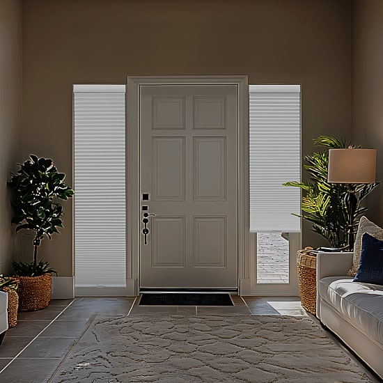 Eco Estates Sidelight Cut-To-Width Cordless 100% Blackout Cellular Shade