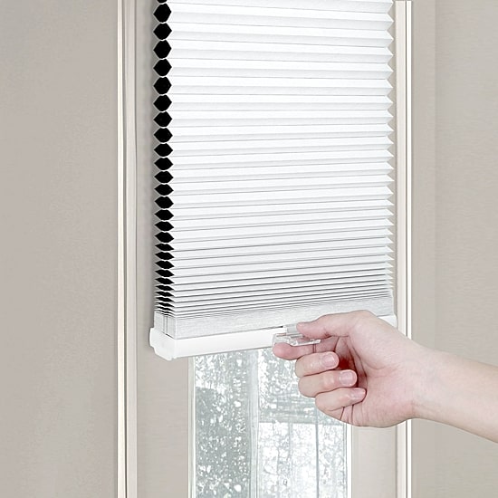 Eco Estates Sidelight Cut-To-Width Cordless 100% Blackout Cellular Shade