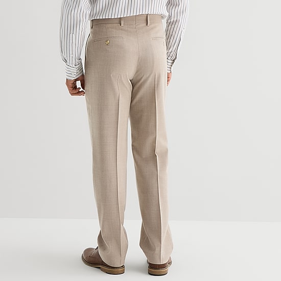 Stafford Coolmax All Season Ecomade Mens Classic Fit Flat Front Suit Pant