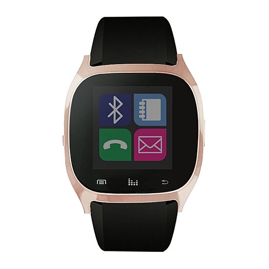 iTouch Black Rosegold Tone Smart Watch-JCI3160RG590-003