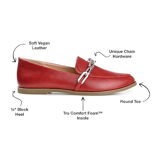 Journee Collection Madison Womens Moc Closed Toe Loafers