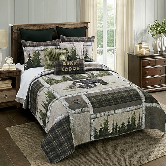 Donna Sharp Bear Panels Quilt Set