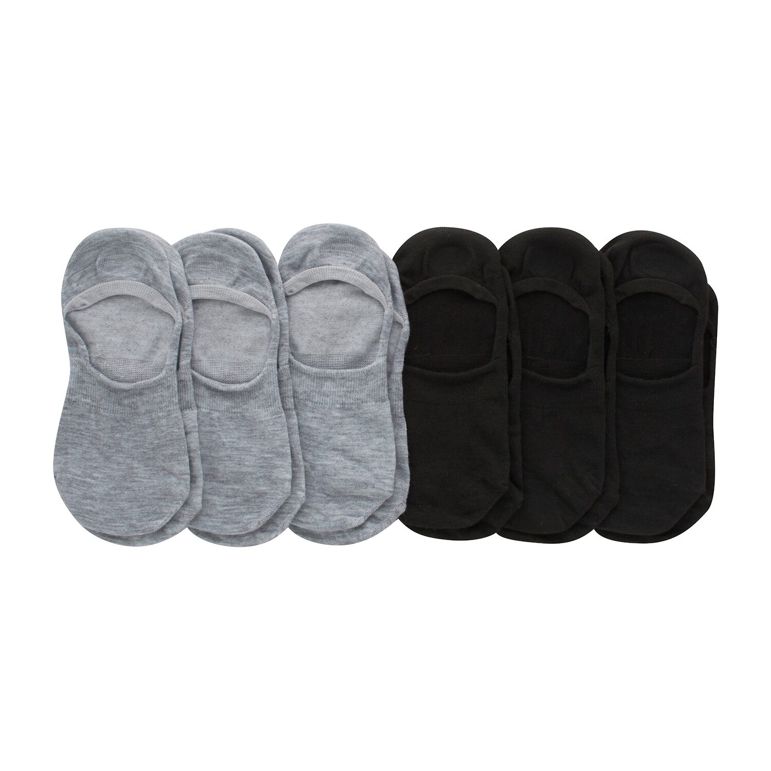 Hanes Cool Comfort Lightweight Womens Multi-Pack 6 Pair Liner Socks