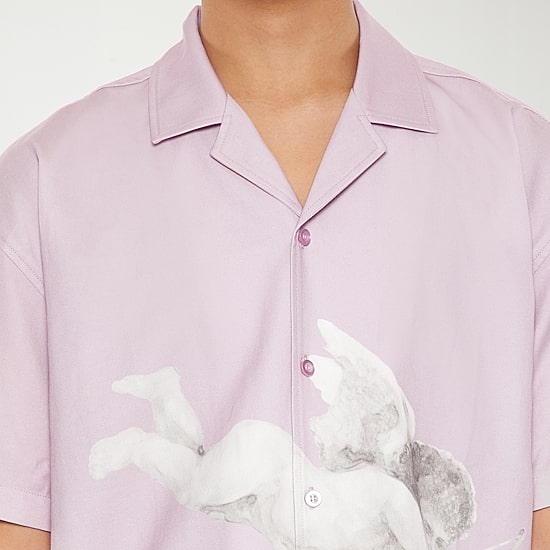 Forever 21 Mens Short Sleeve Button-Down Shirt