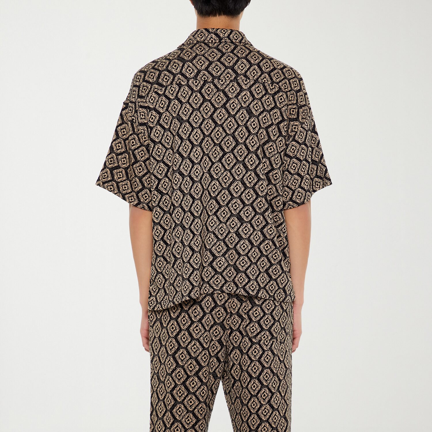 Forever 21 Mens Short Sleeve Camp Shirt