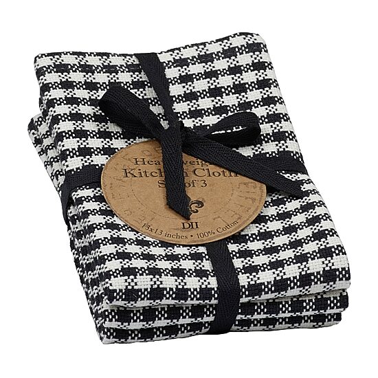 Design Imports Check 6-pc. Towels + Dish Cloths Set