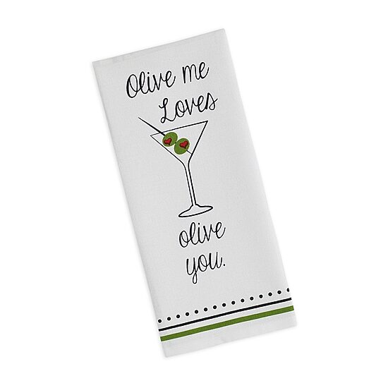 Design Imports Love You 3-pc. Dish Towel Set