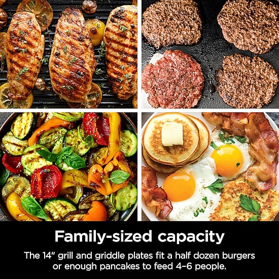 Ninja Sizzle Electric Indoor Grill + Griddle
