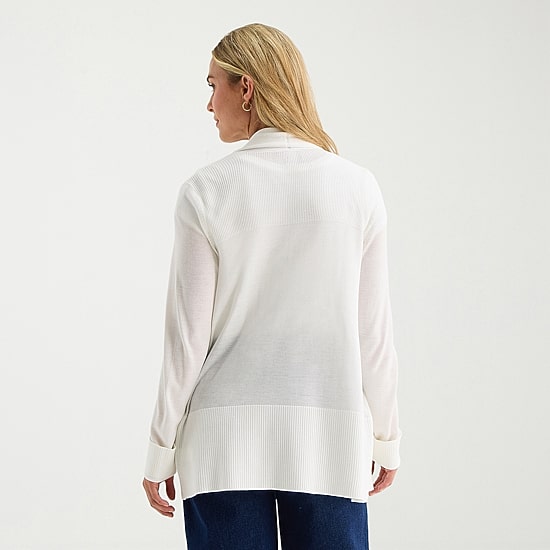 Liz Claiborne Womens Long Sleeve Layered Sweater Tall