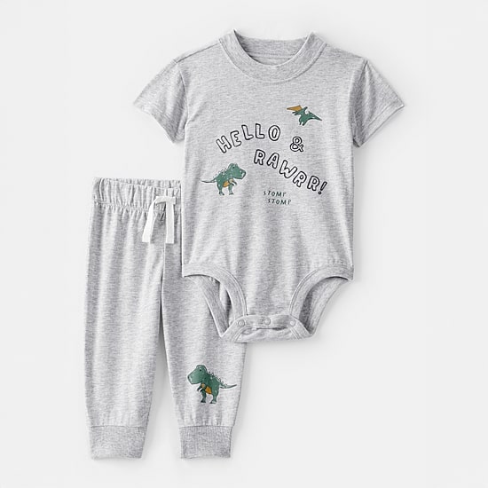 Carter's Baby Boys Jersey 2-pc. Pant Set