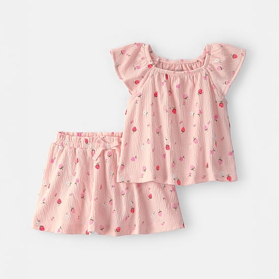 Carter's Baby Girls Jersey 2-pc. Skort Set