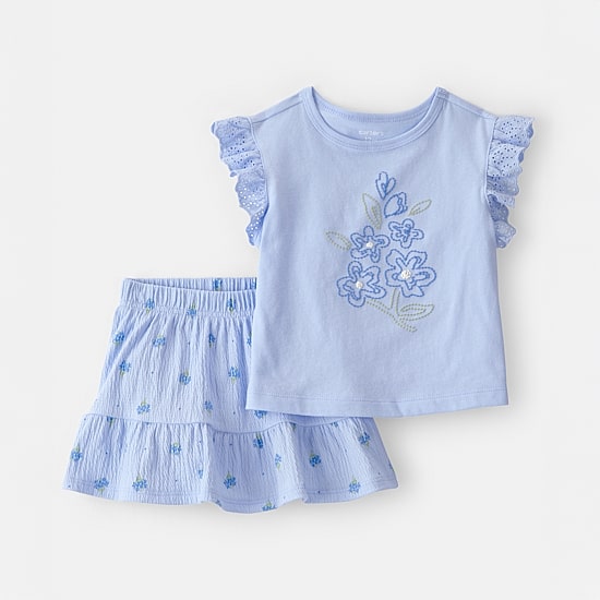 Carter's Baby Girls 2-pc. Skort Set