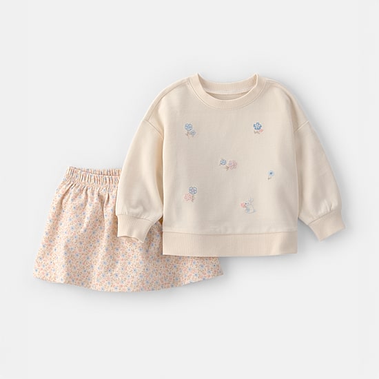 Carter's Baby Girls 2-pc. Skort Set