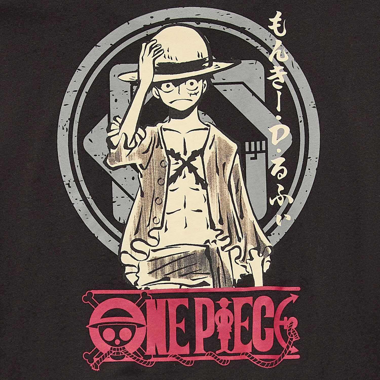 One Piece Little & Big Kid Boys Crew Neck Short Sleeve Oversized Graphic T-Shirt