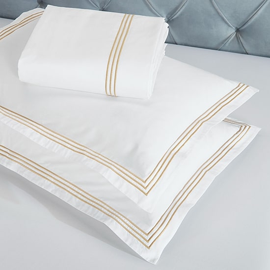 SUPERIOR® Brandon Embroidered Cotton Modern Duvet Cover